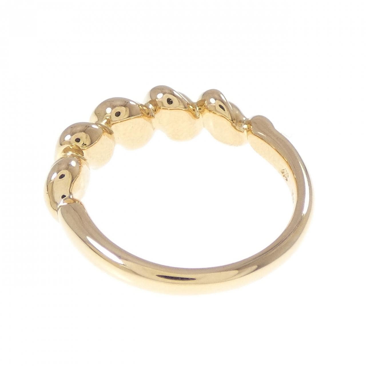 4゜C K18YG リング