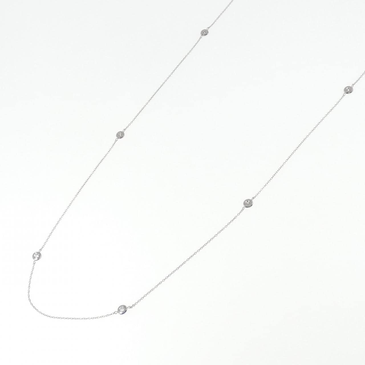 PT850 ダイヤモンド ネックレス 0.46CT