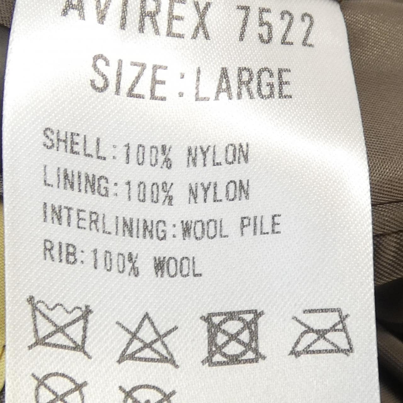 アヴィレックス AVIREX 7832952006 ジャケット