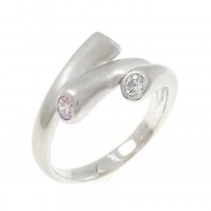 PT900 ピンクダイヤモンド リング 0.11CT