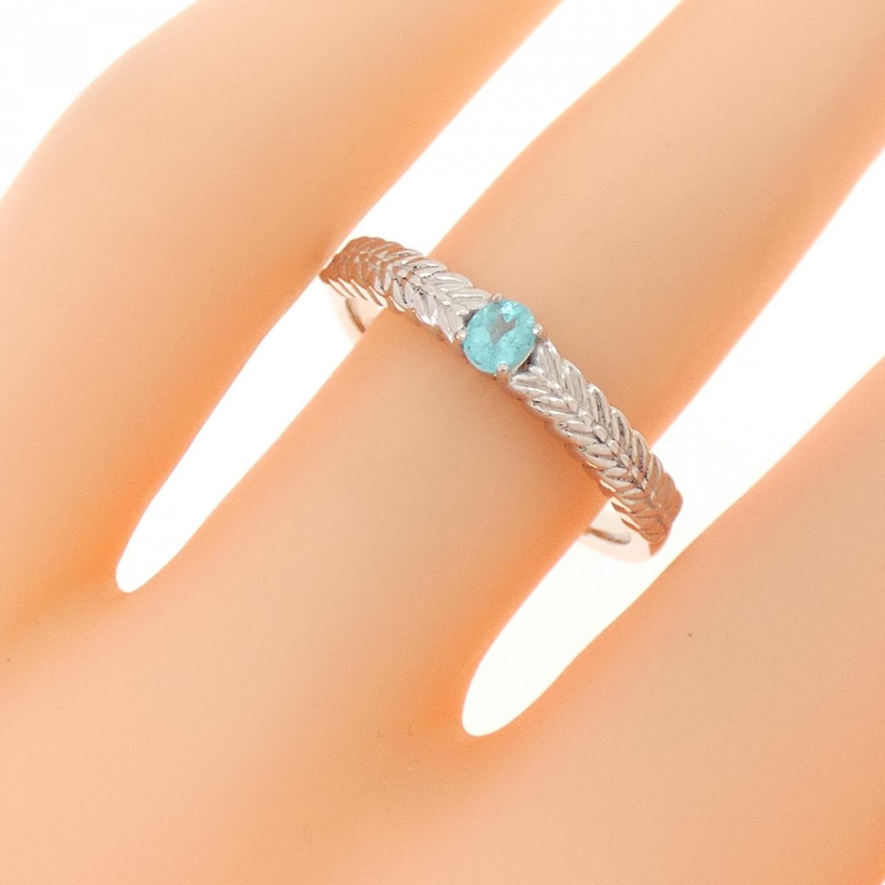 ジーエスティービー トルマリン リング 0.112CT