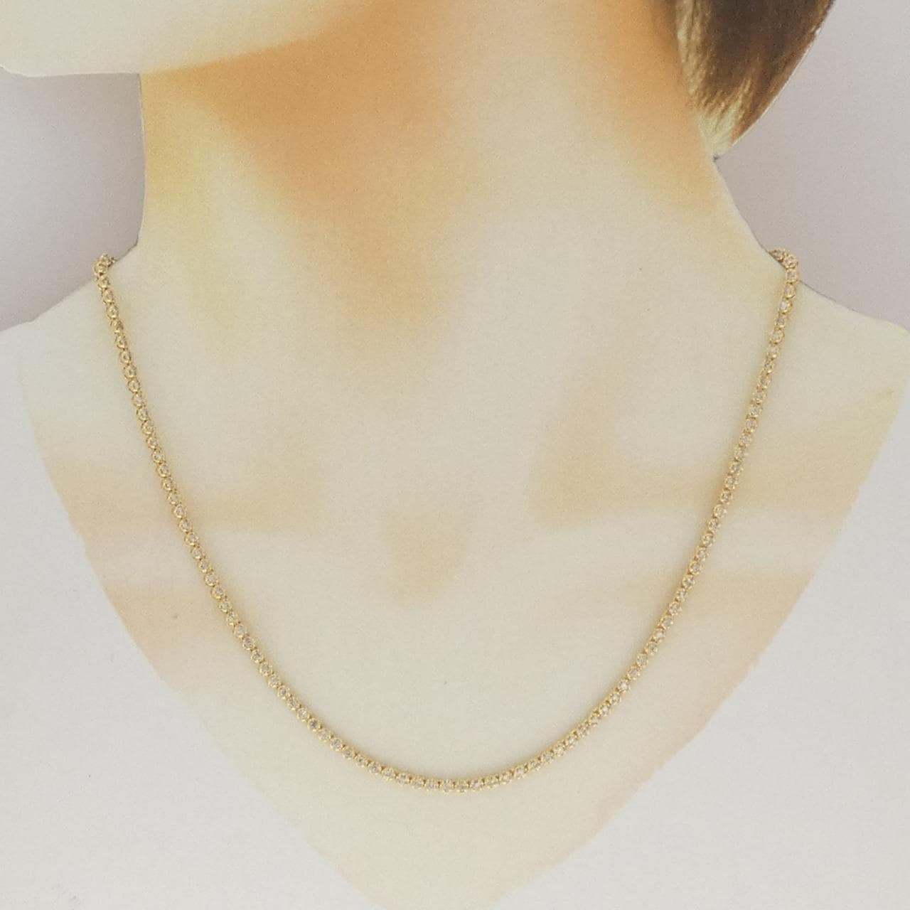K18YG ダイヤモンド ネックレス 2.00CT