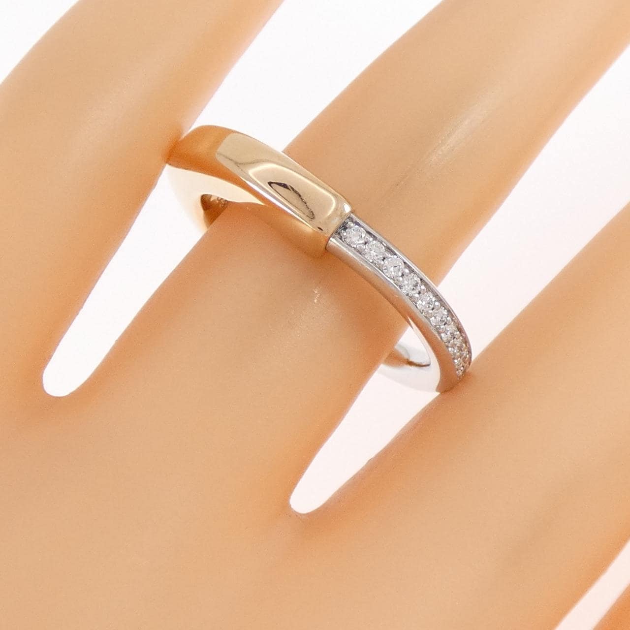 ティファニー ロック リング 0.23CT