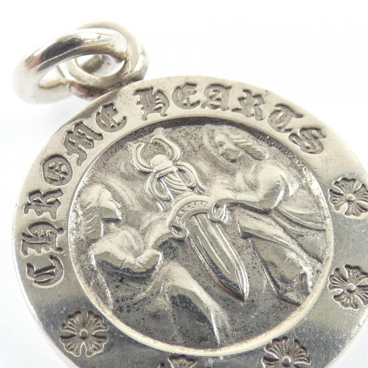 クロムハーツ CHROME HEARTS ANGEL MEDAL V2 CHROME HEARTS/CH PLUSES 202033719SLVXXX111 PENDANT