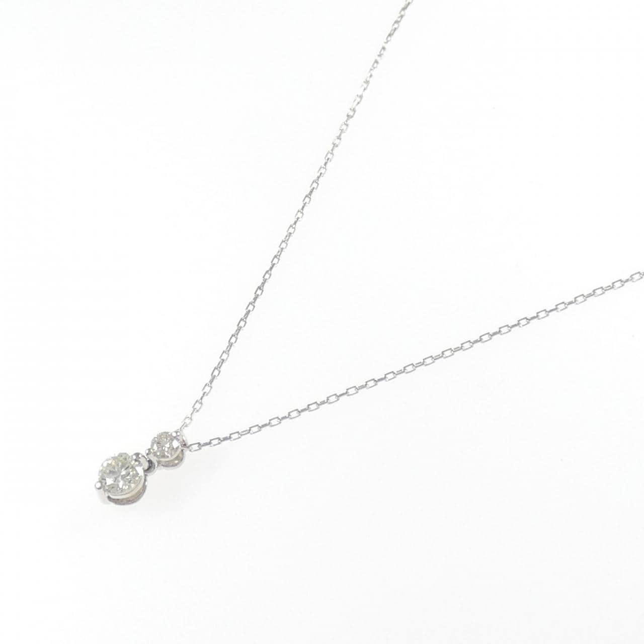 PT900/PT850 ダイヤモンド ネックレス 0.32CT K IF 3EXT