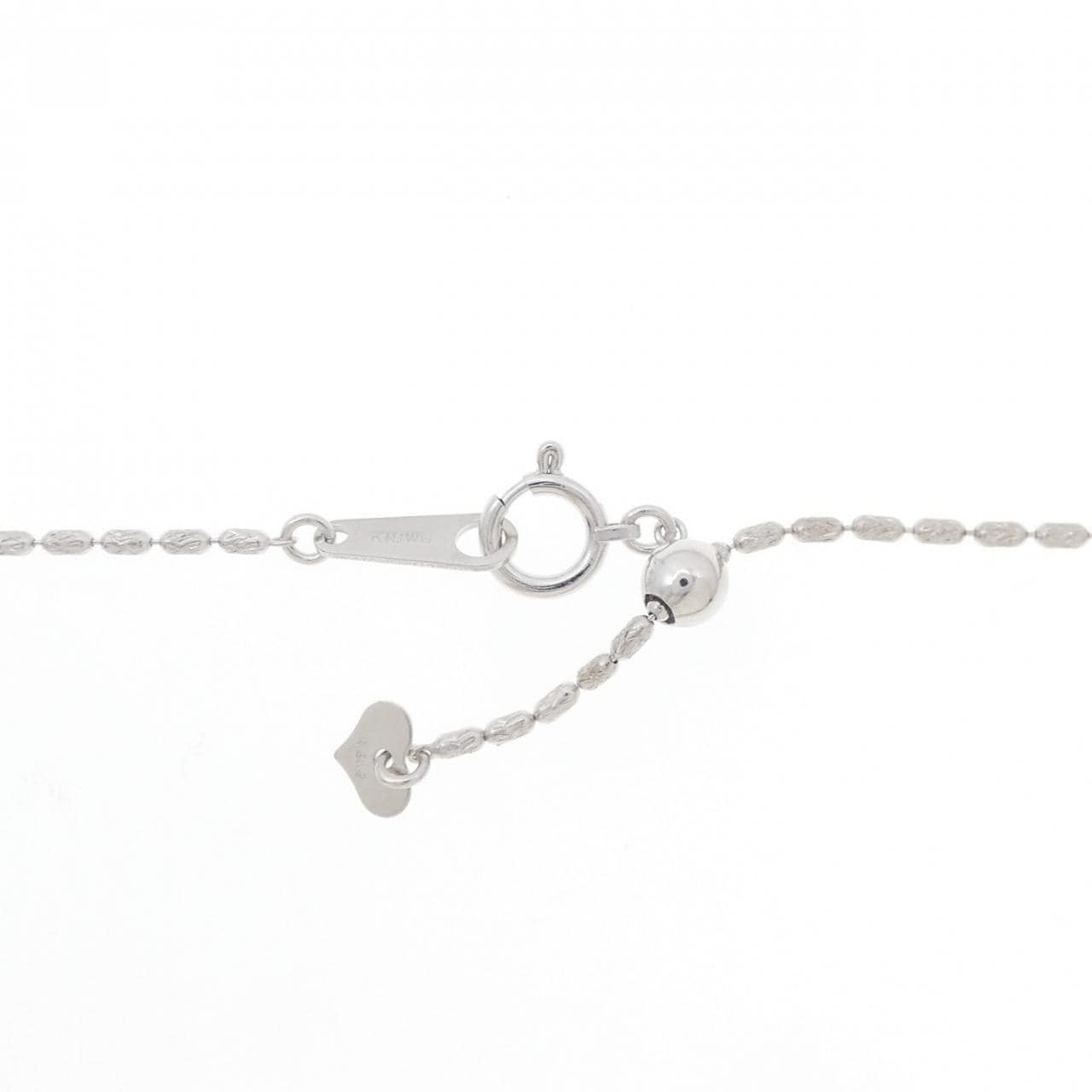K18WG ダイヤモンド ネックレス 0.648CT
