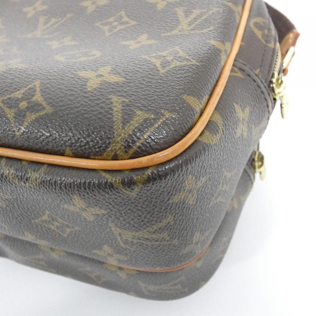 LOUIS VUITTON Monogram Reporter 28 公分 M45254 單肩包