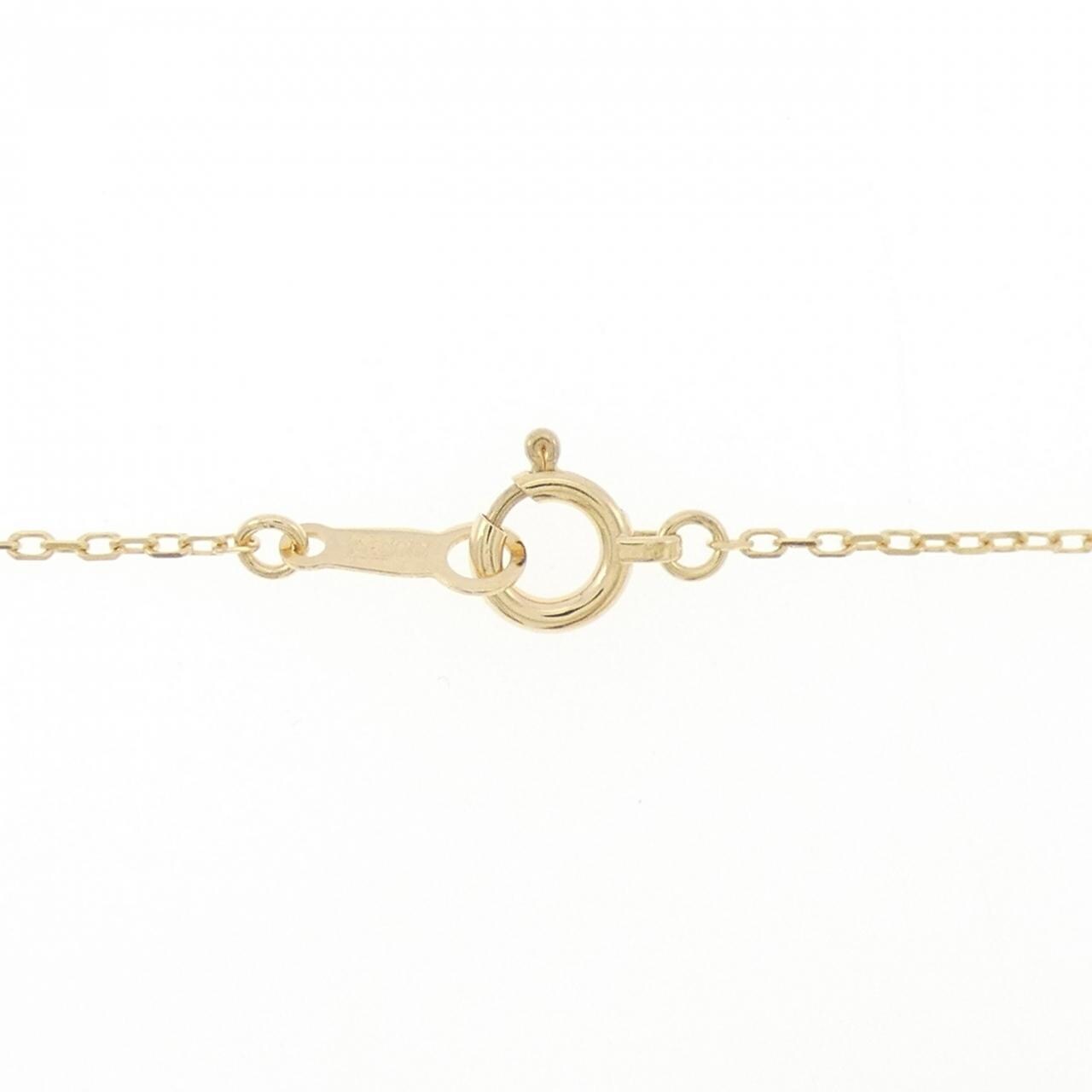 K18YG ダイヤモンド ネックレス 0.41CT