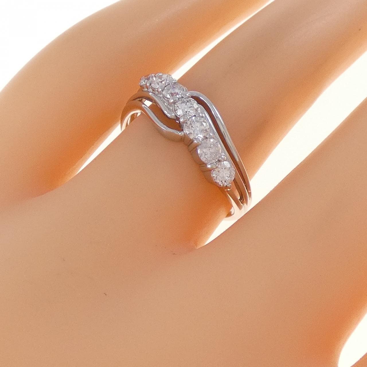 PT900 ダイヤモンド リング 0.50CT