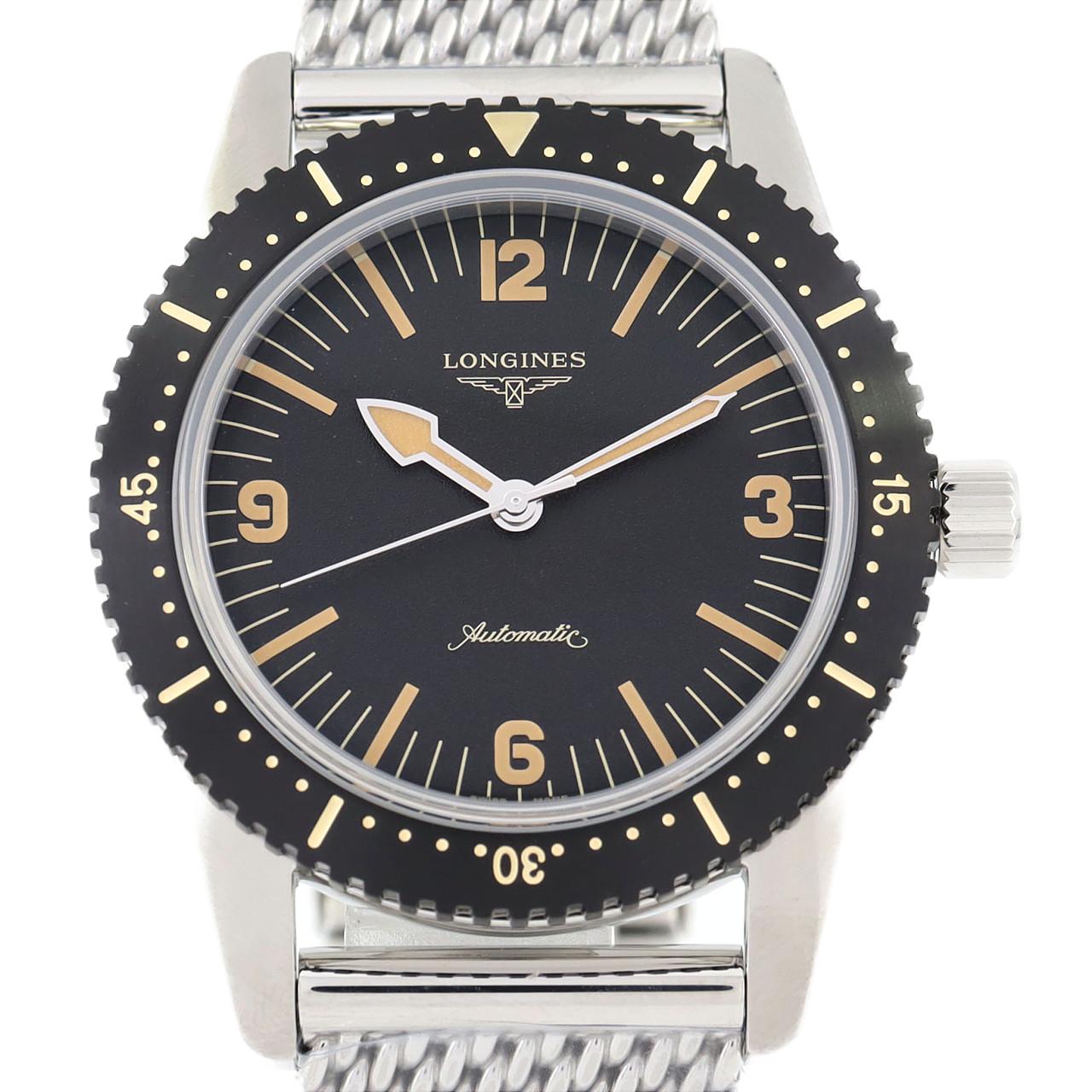 [BRAND NEW] LONGINES Skin Diver L2.822.4.56.6 SS Automatic