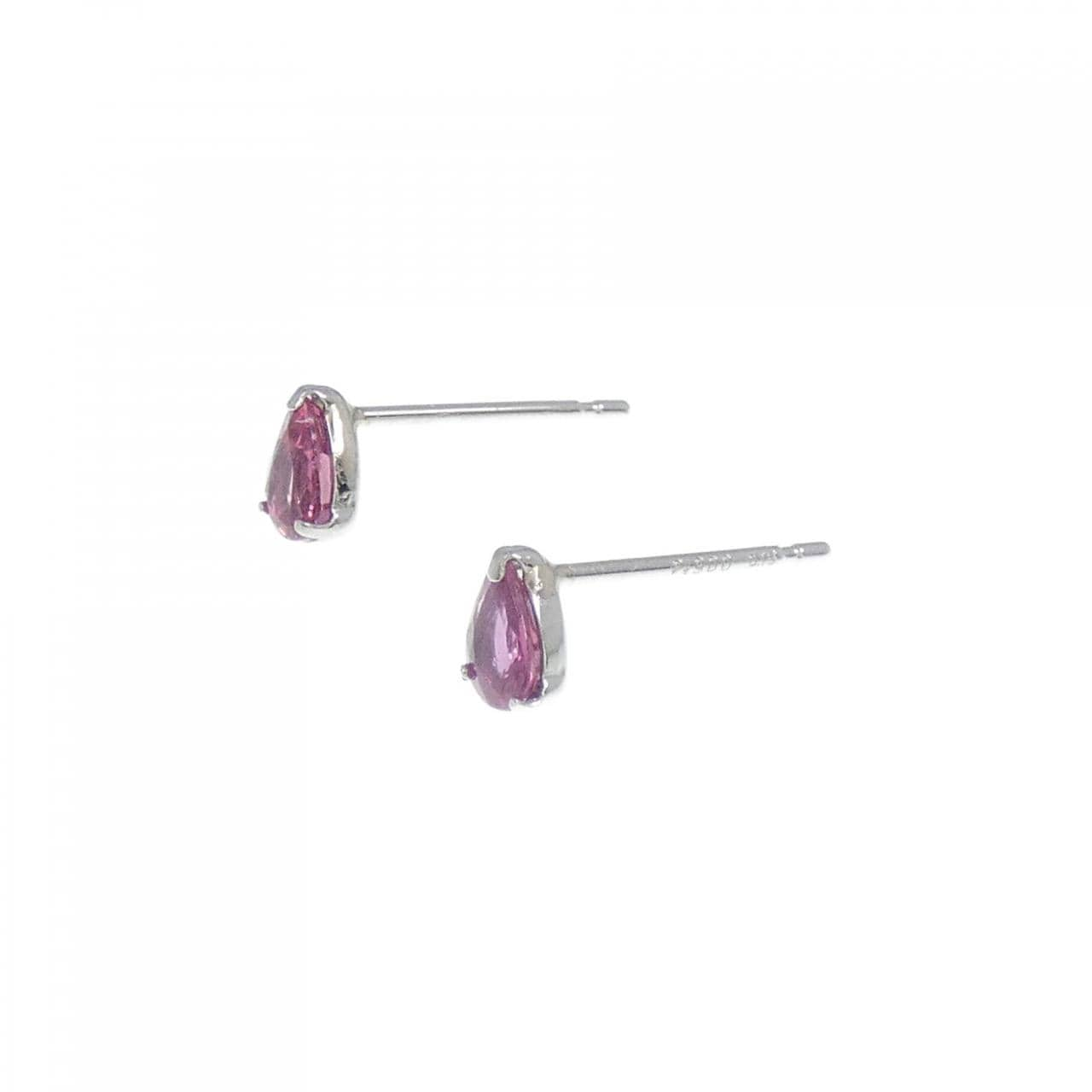 [BRAND NEW] PT Ruby Earrings 0.36CT