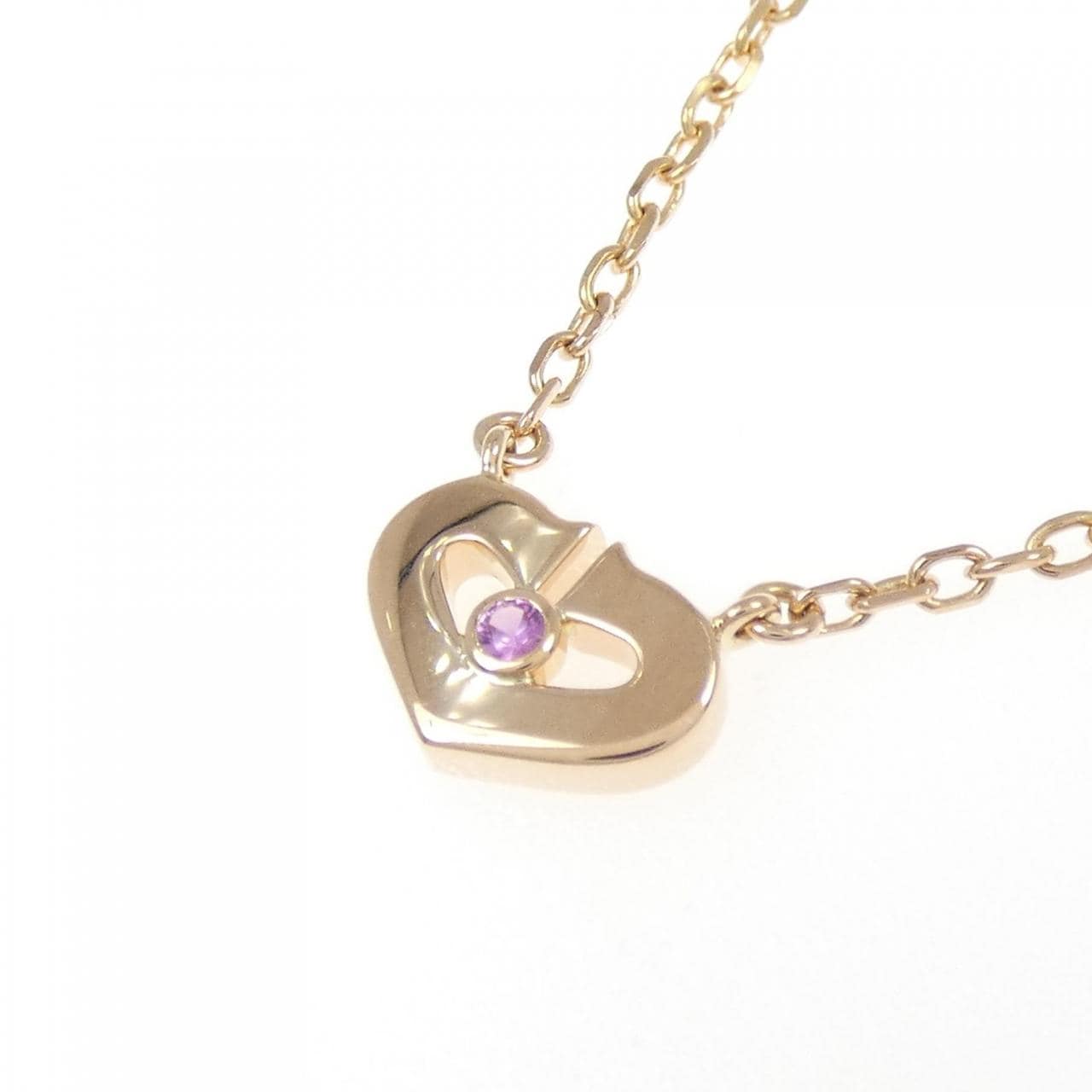 Cartier C heart necklace