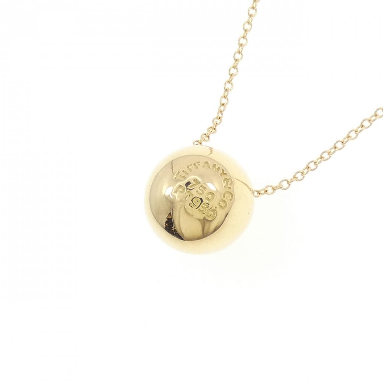 TIFFANY dots ball necklace