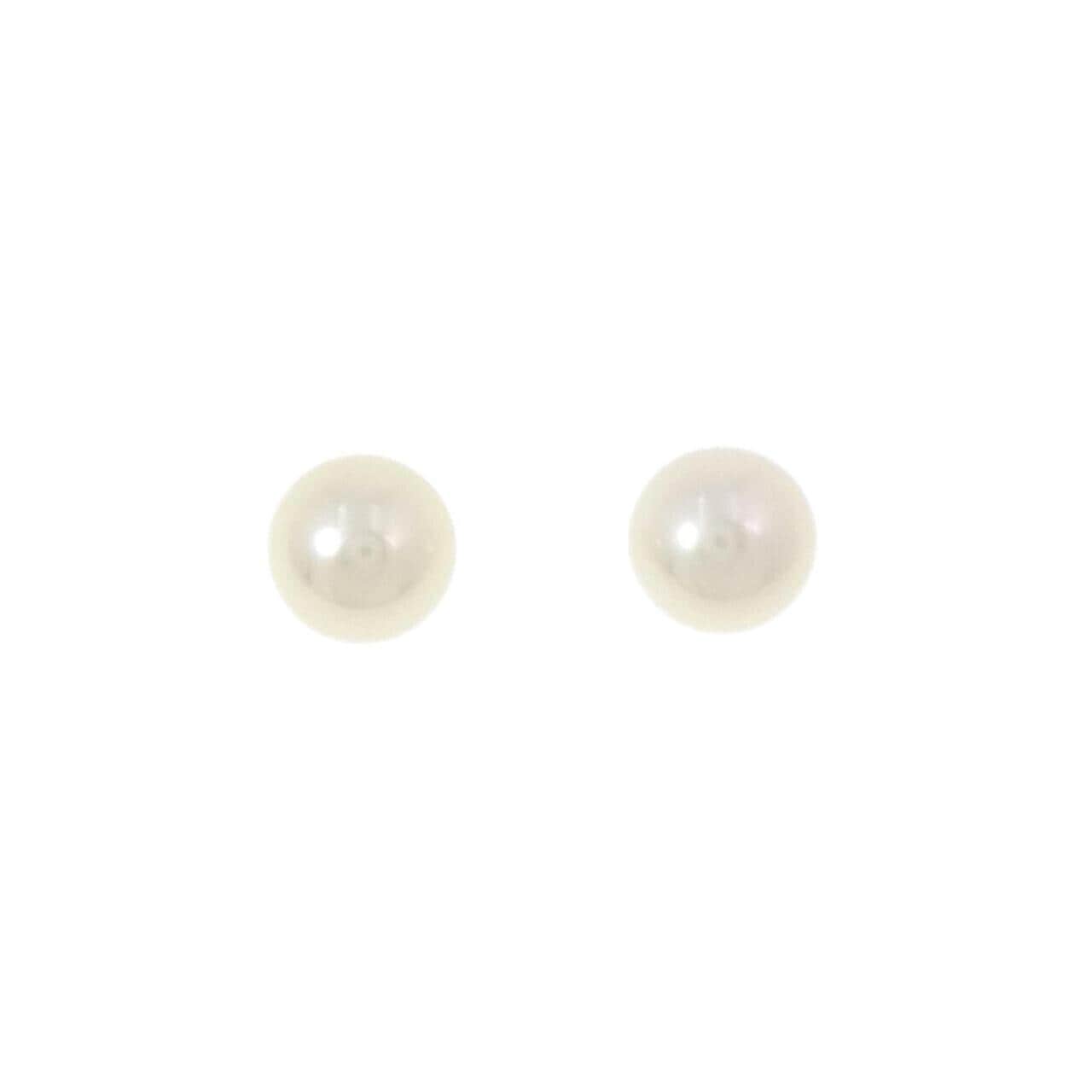 K14WG アコヤパール ピアス 7.3mm