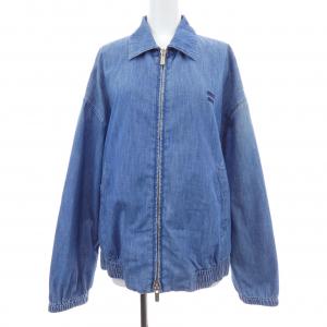 ミュウミュウ MIU MIU MIUMIU ロゴ GWB183 S232 1294 デニムジャケット