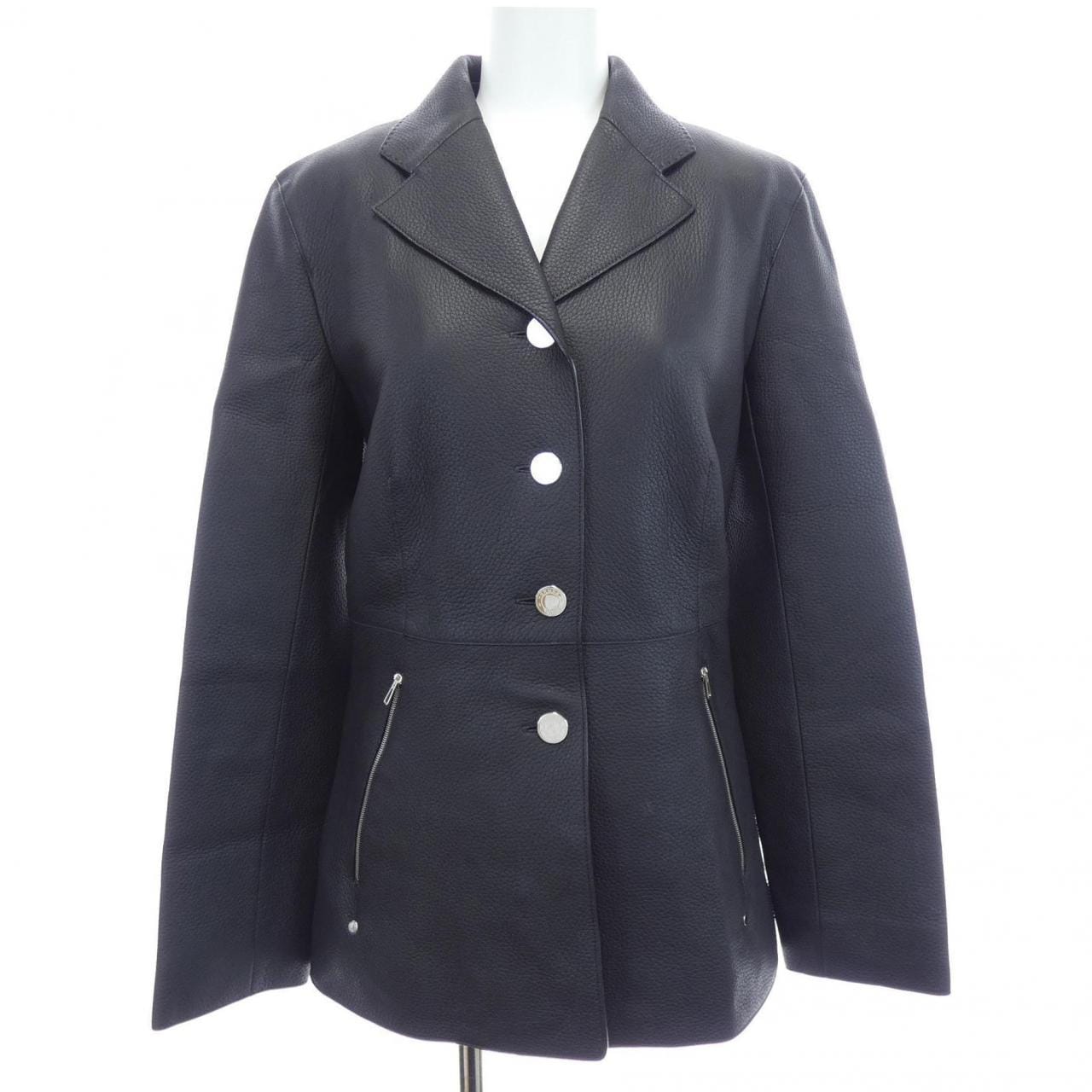 エルメス HERMES クルードセル *16-7002. レザージャケット