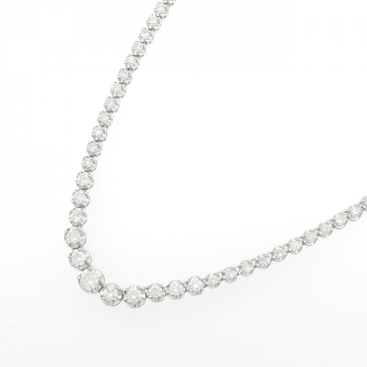 PT850 ダイヤモンド ネックレス 5.00CT