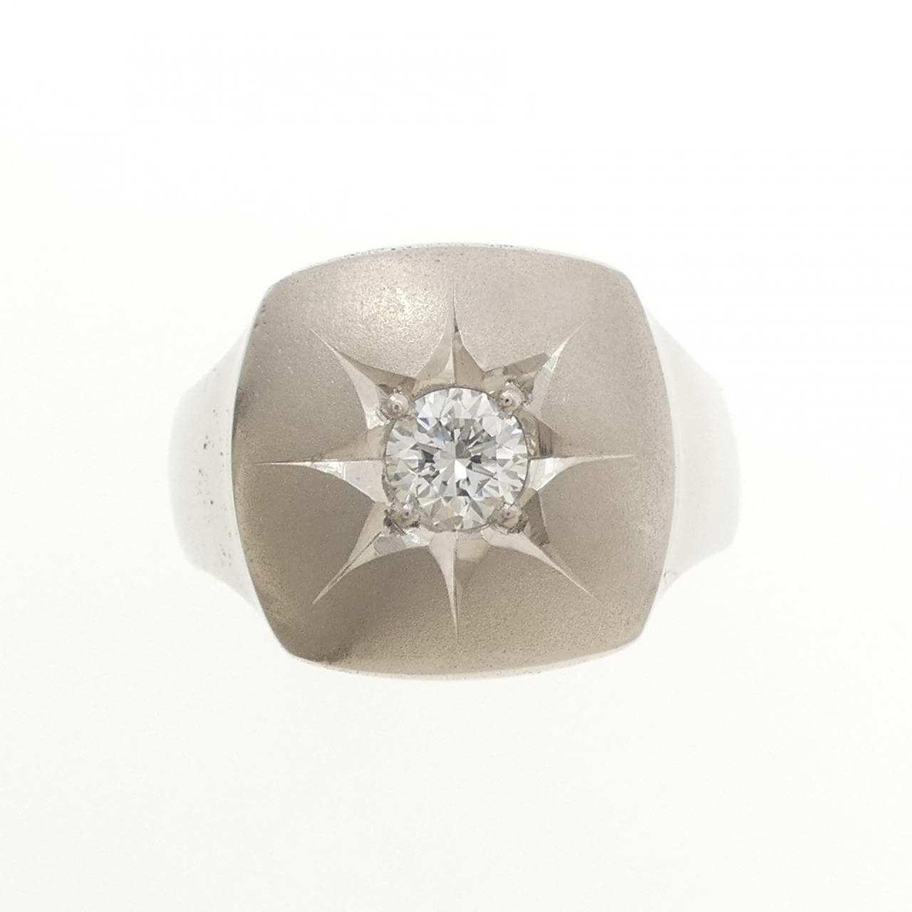PT900 ダイヤモンド リング 0.542CT