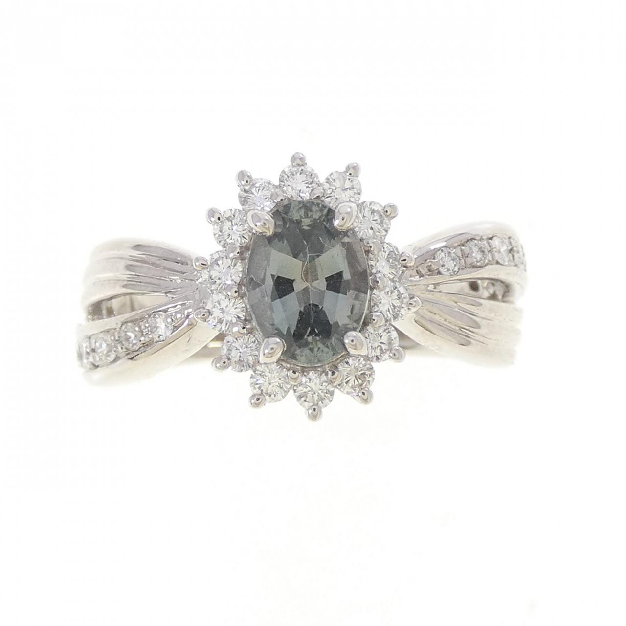 PT950 アレキサンドライト リング 0.83CT
