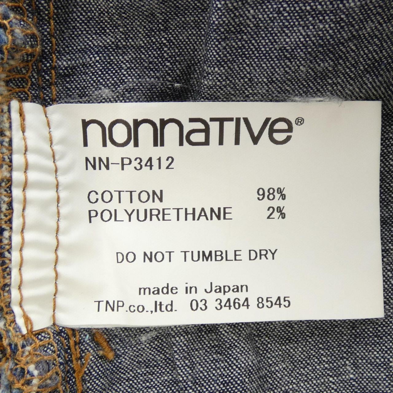 ノンネイティブ NONNATIVE ジーンズ