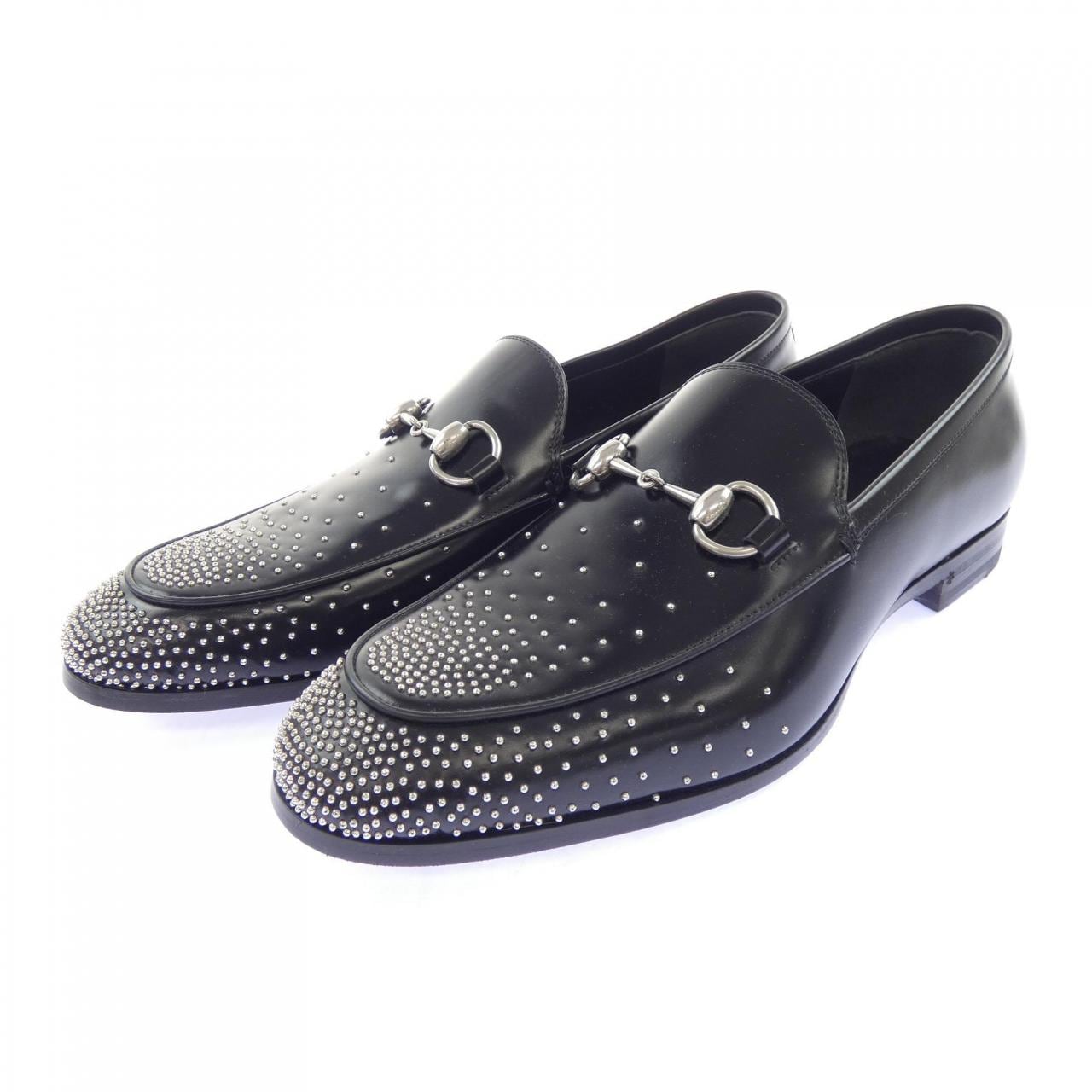 グッチ GUCCI スタッズホースビットローファー 851395 シューズ