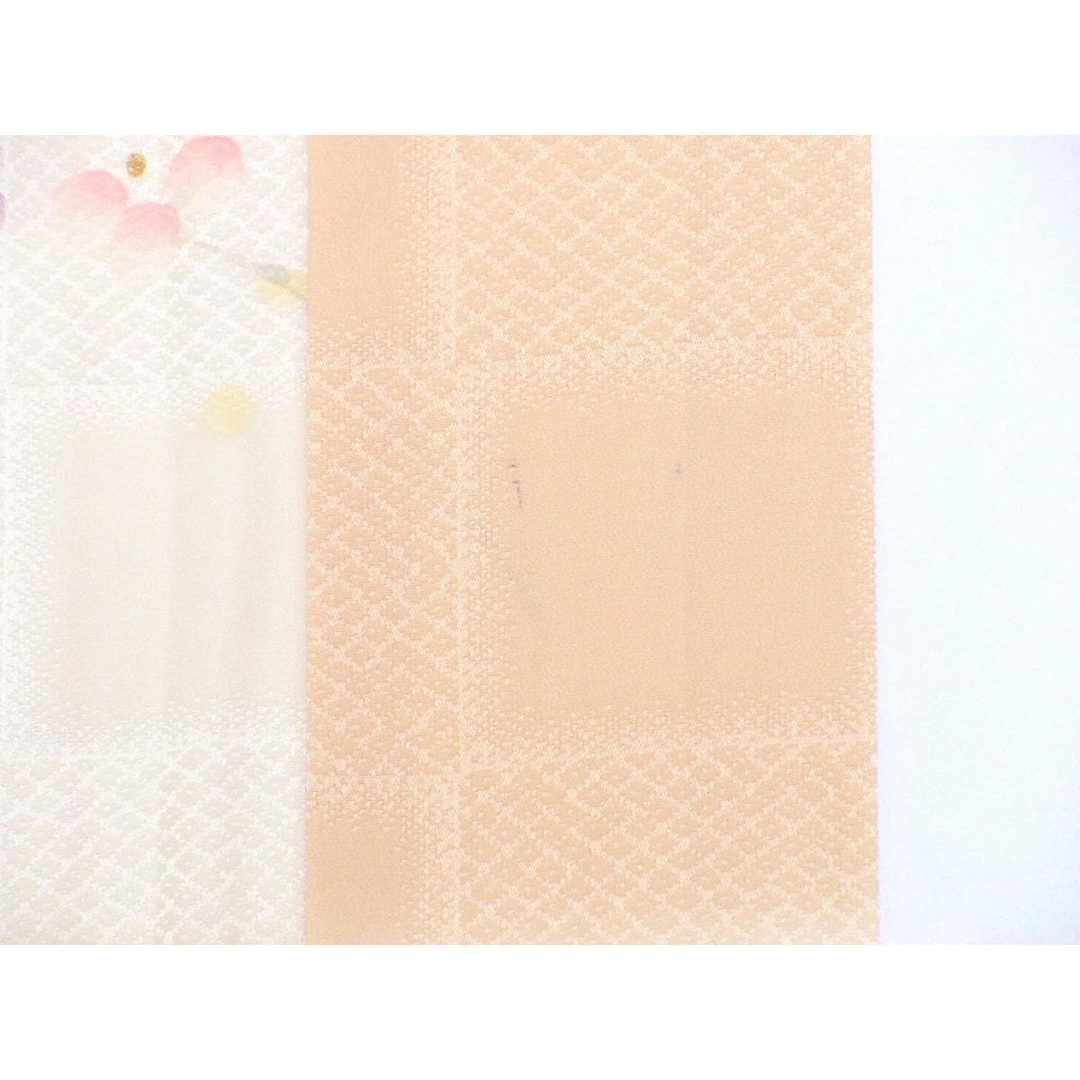 長襦袢　友禅加工ボカシ染