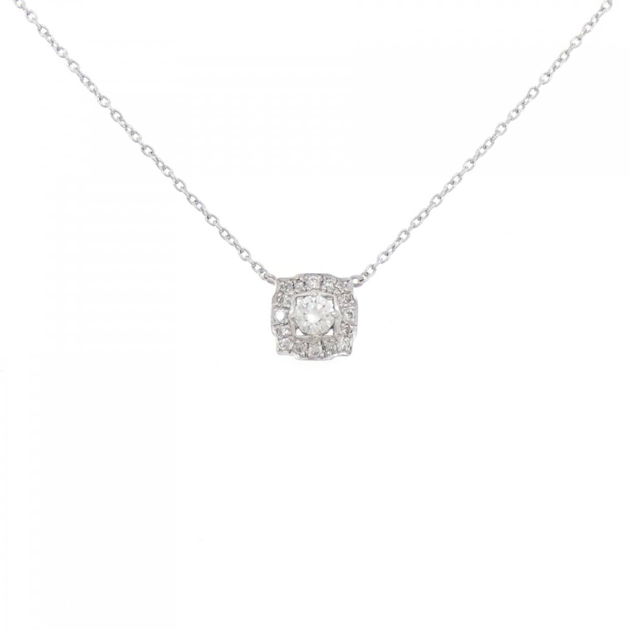 PT900/PT850 ダイヤモンド ネックレス 0.26CT