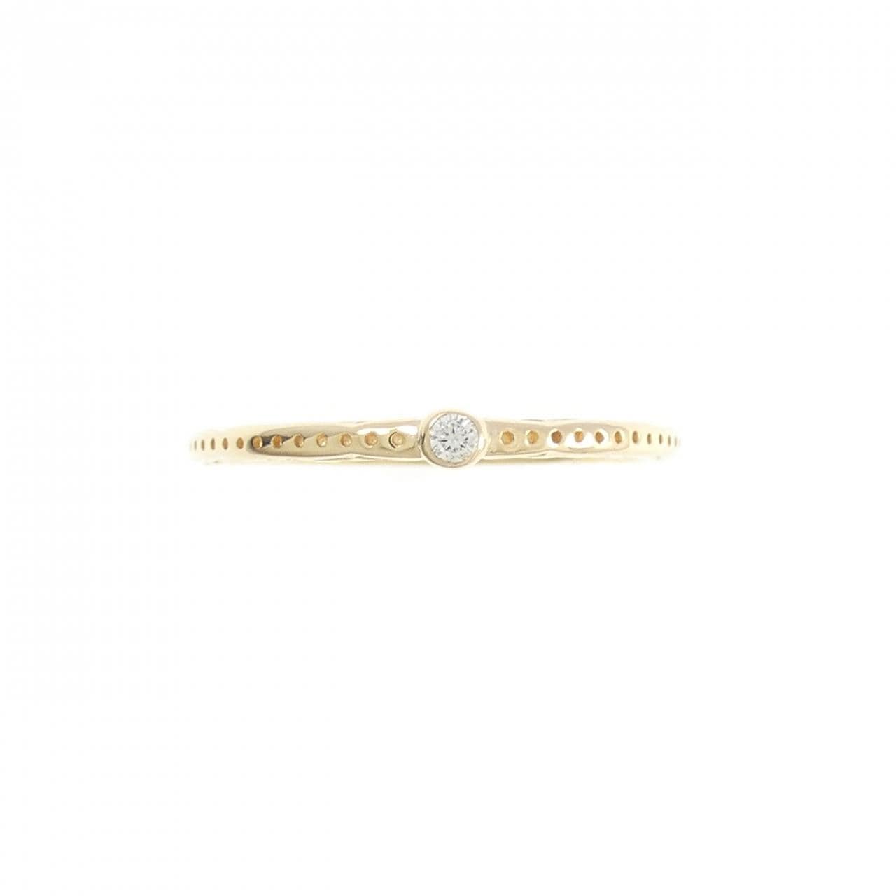 アガット ダイヤモンド リング 0.01CT