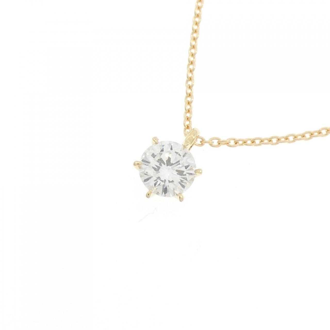 [Remake] K18YG Diamond Necklace 0.341CT G SI2 VG