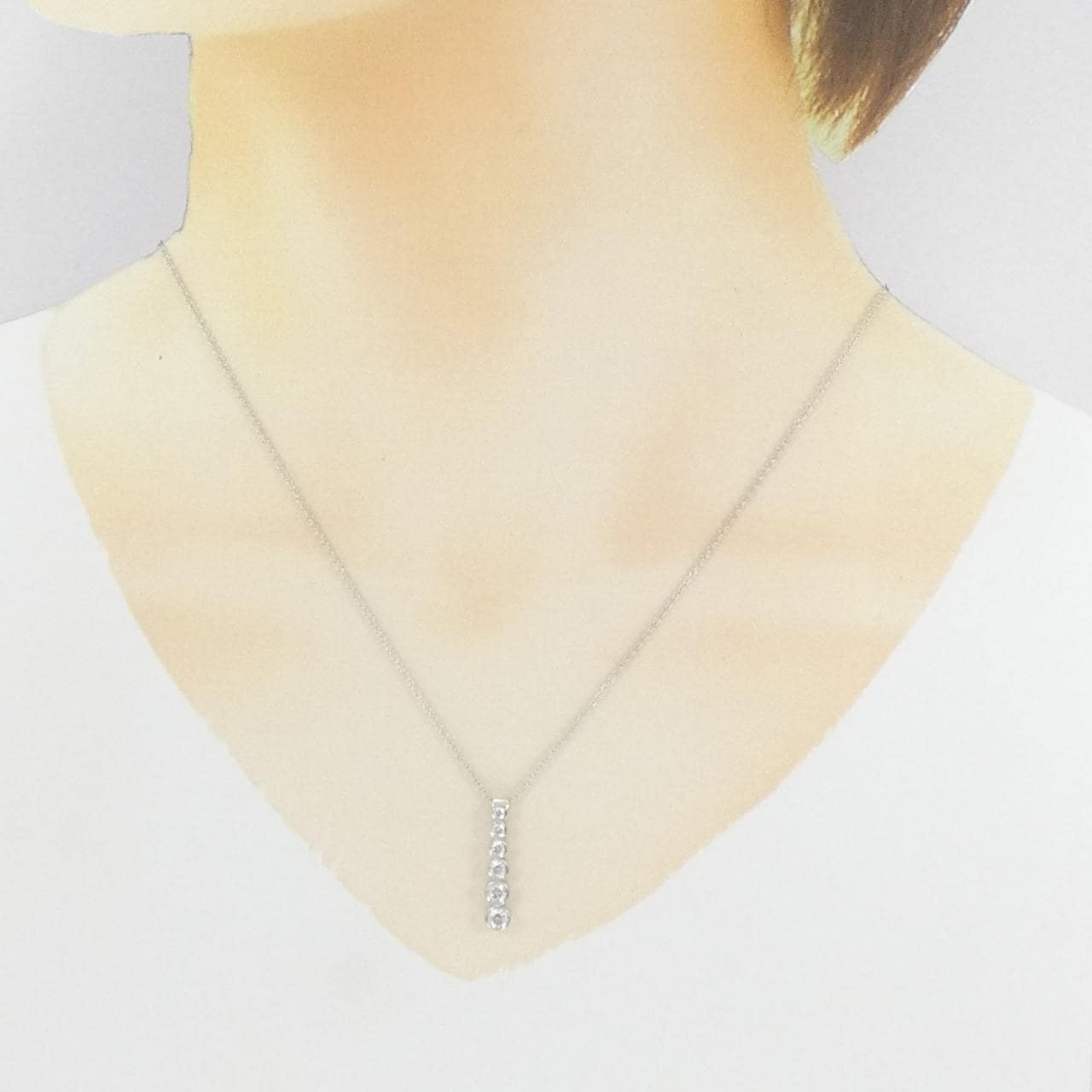 TIFFANY Jazz Graduated Drop Necklace