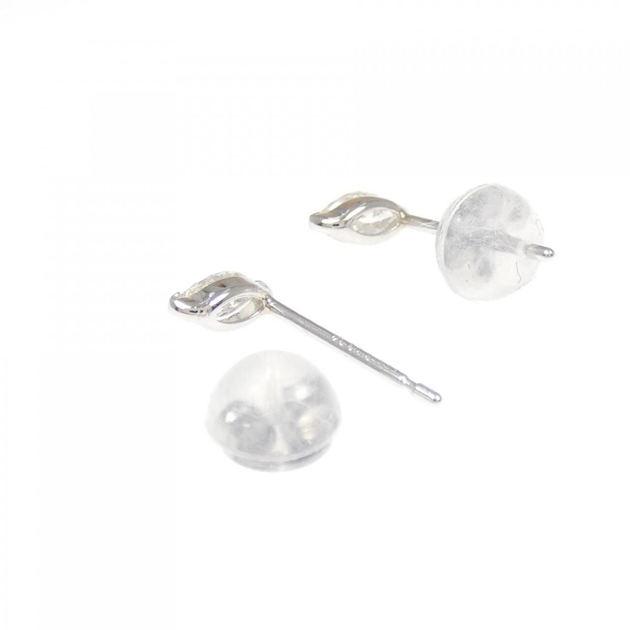 【新品】PT900 ダイヤモンド ピアス 0.22CT
