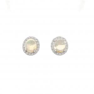 PT900 オパール ピアス 2.48CT