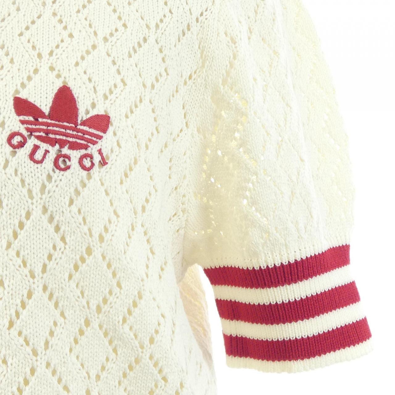 グッチ GUCCI ADIDAS 693832 XKCDM ポロシャツ