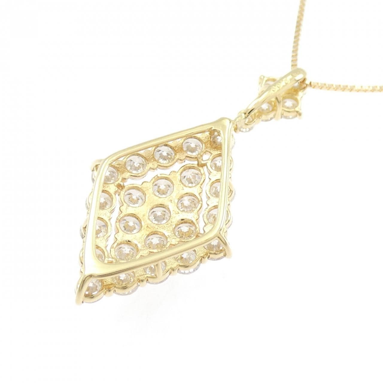 K18YG ダイヤモンド ネックレス 2.00CT