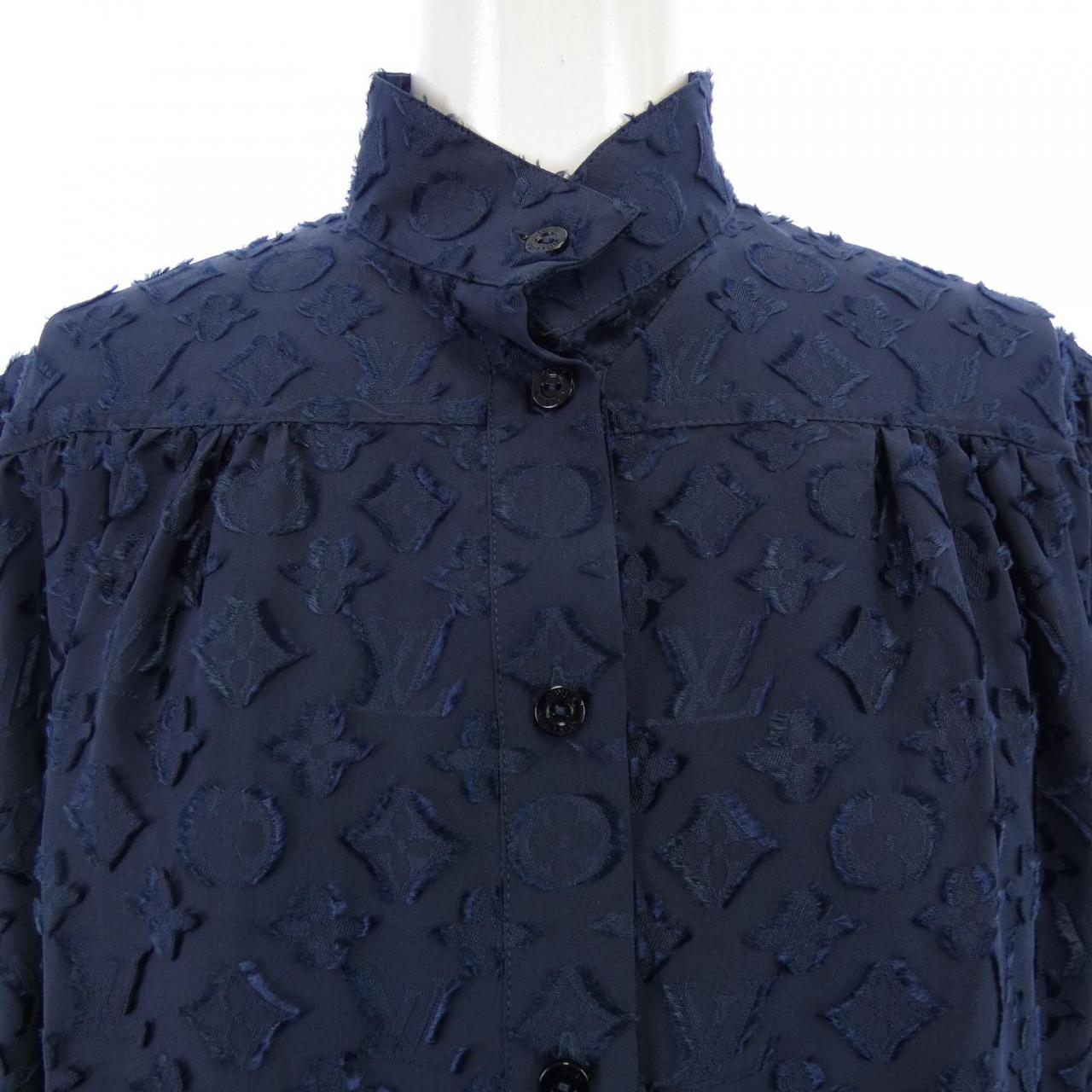 ルイヴィトン LOUIS VUITTON リバースモノグラムフィルクーペシャツドレス FPDR05XEY ワンピース