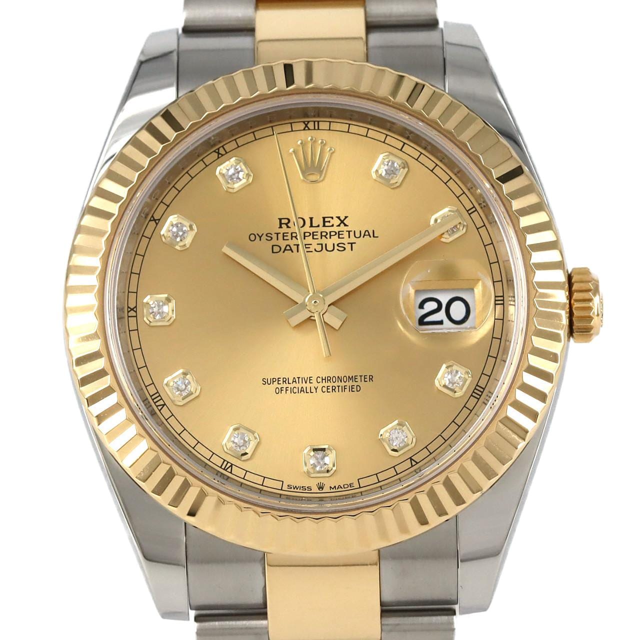 ロレックス デイトジャスト 126333G･3 SSxYG 自動巻 ランダム番