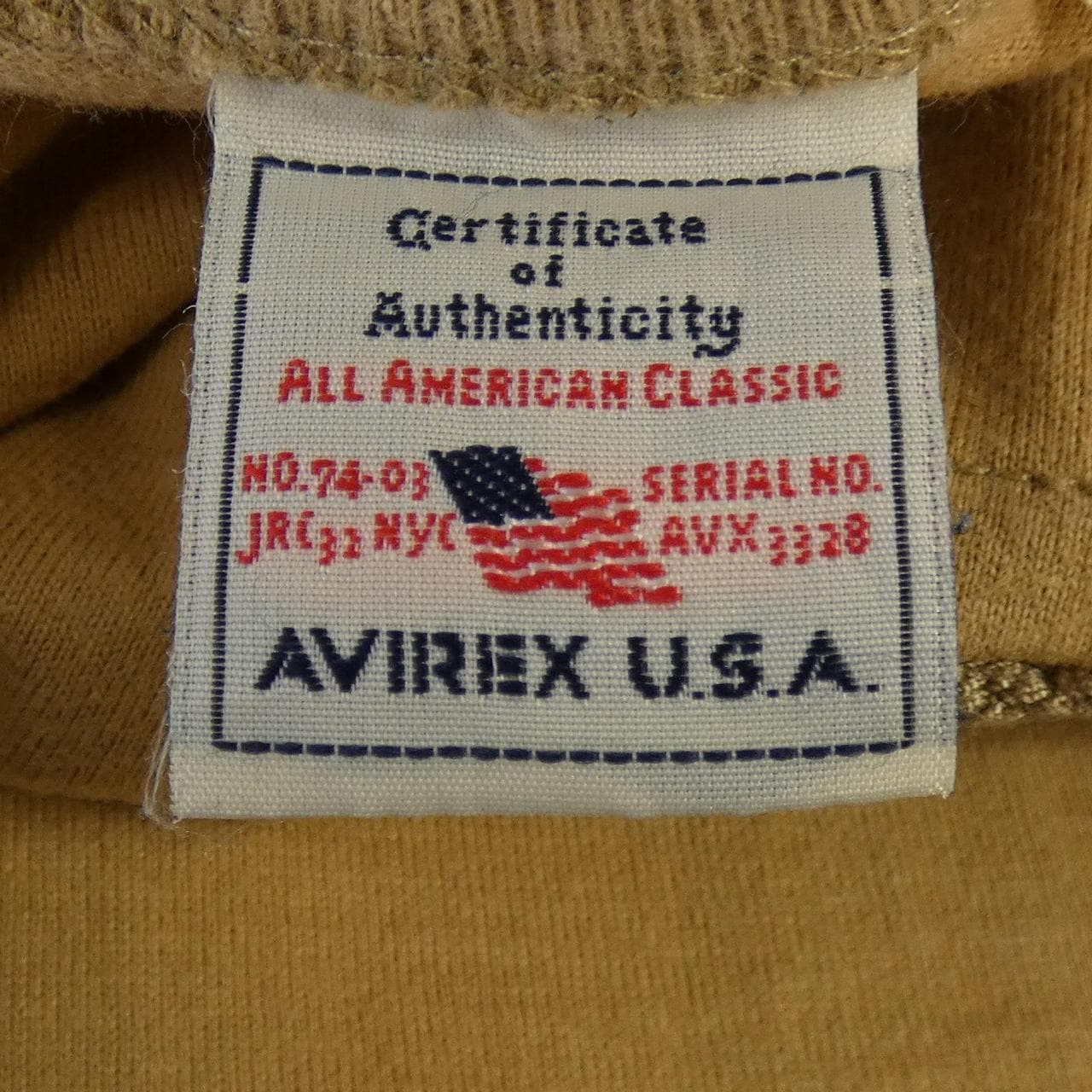アヴィレックス AVIREX 6123036 Tシャツ