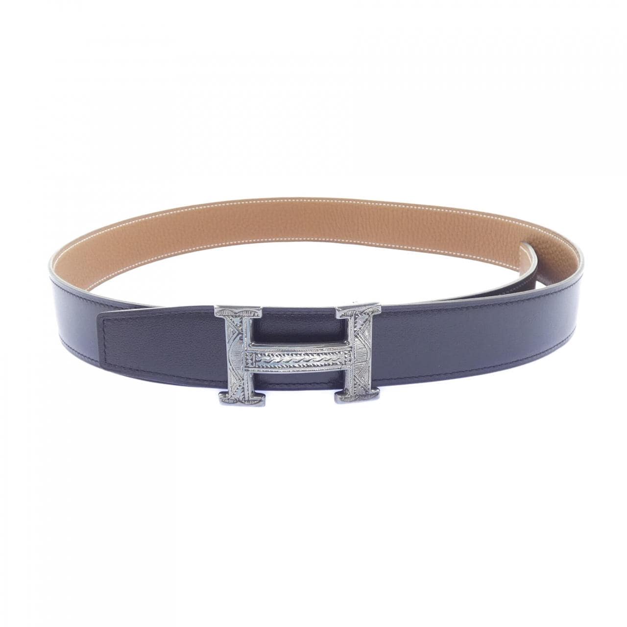 エルメス HERMES H トゥアレグ 32mm リバーシブル BELT