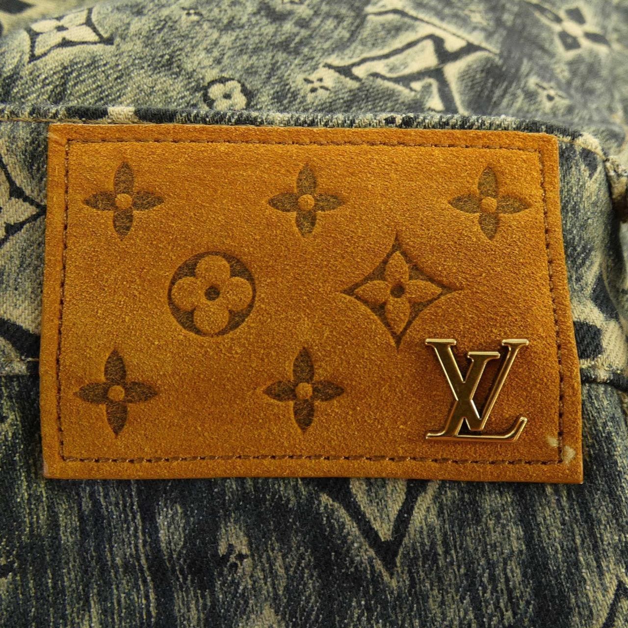 ルイヴィトン LOUIS VUITTON モノグラムテーラードデニムパンツ HOD02WTC6 ジーンズ
