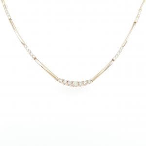K18PG ダイヤモンド ネックレス 1.00CT