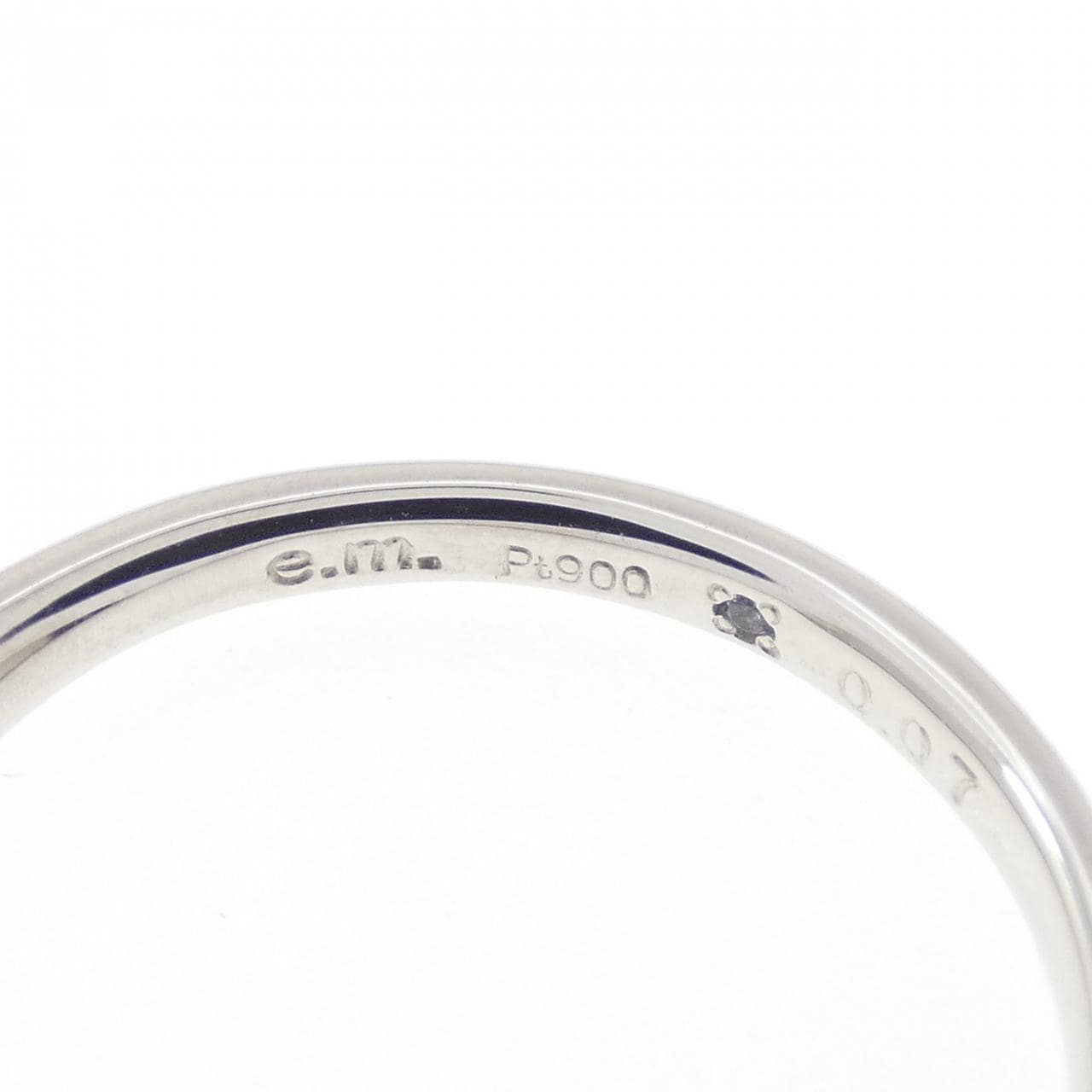 イーエム ダイヤモンド リング 0.07CT
