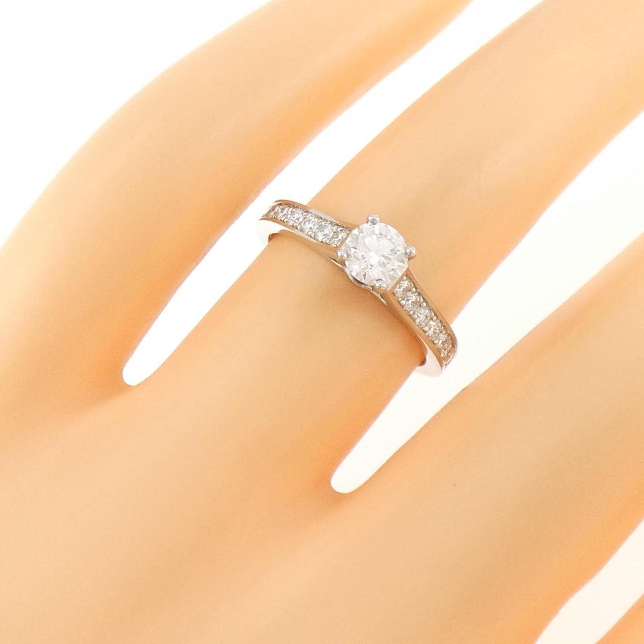カルティエ 1895 ソリテール リング 0.36CT
