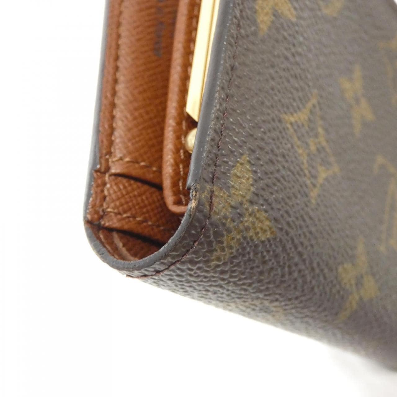 LOUIS VUITTON Monogram Porte Monet Viet Viennois M61663 Wallet