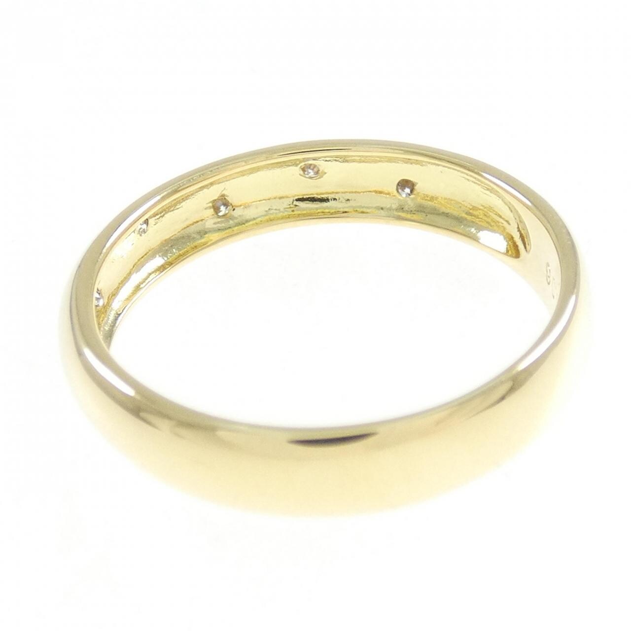 K18YG ダイヤモンド リング 0.06CT