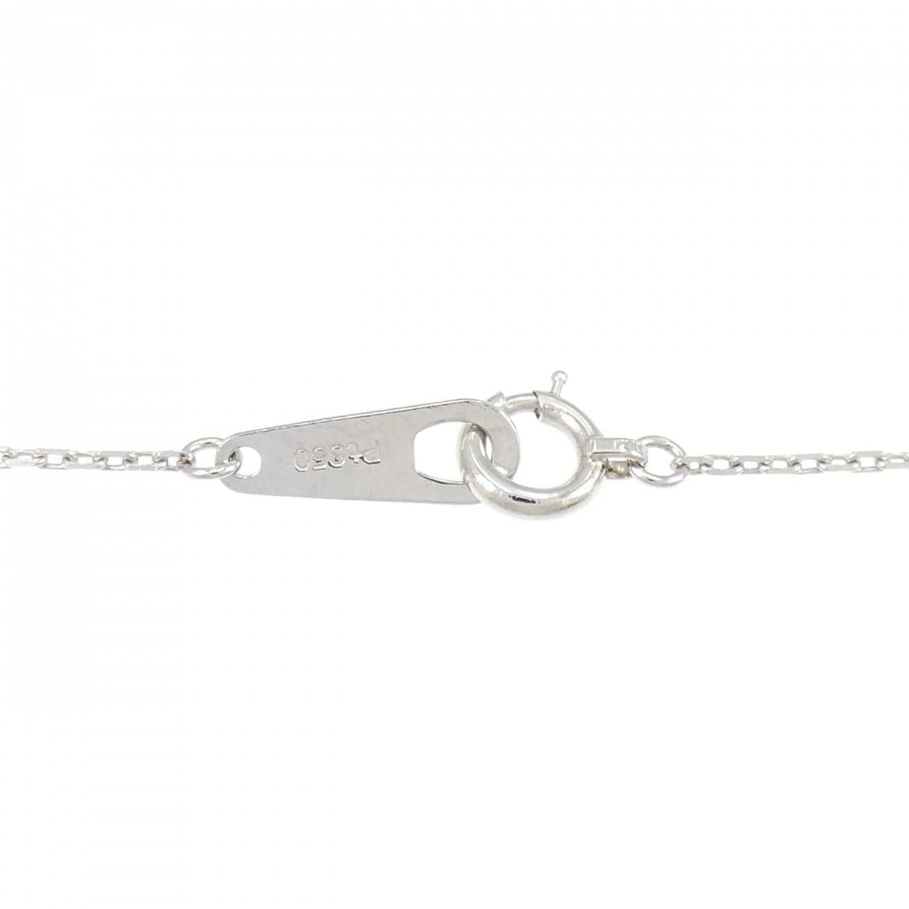 PT ソリティア ダイヤモンド ネックレス 0.27CT