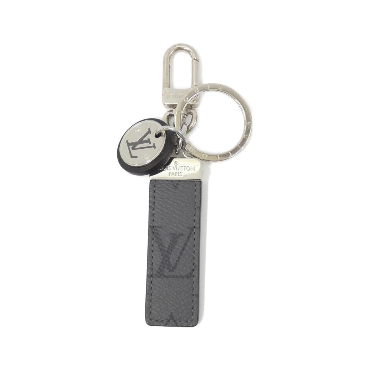 LOUIS VUITTON Monogram Eclipse Porto Cle Neo LV Club M69475 Qeelin