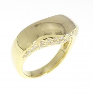 K18YG ダイヤモンド リング 0.48CT