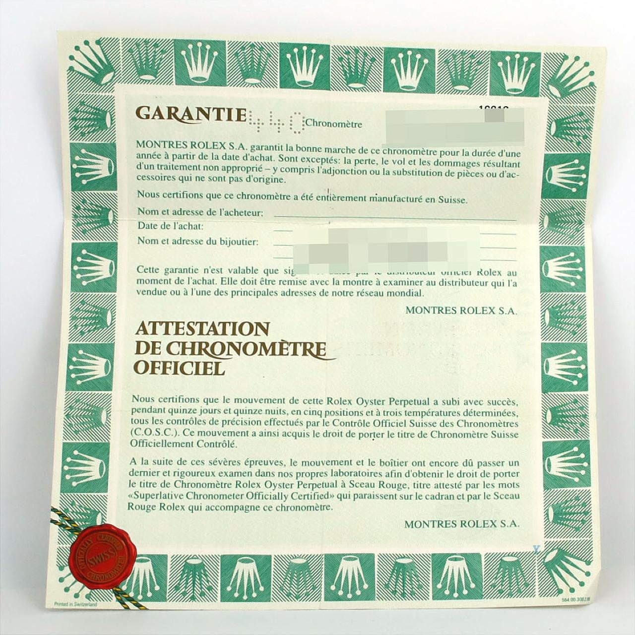 ロレックス サブマリーナーデイト 16610. SS 自動巻 W番