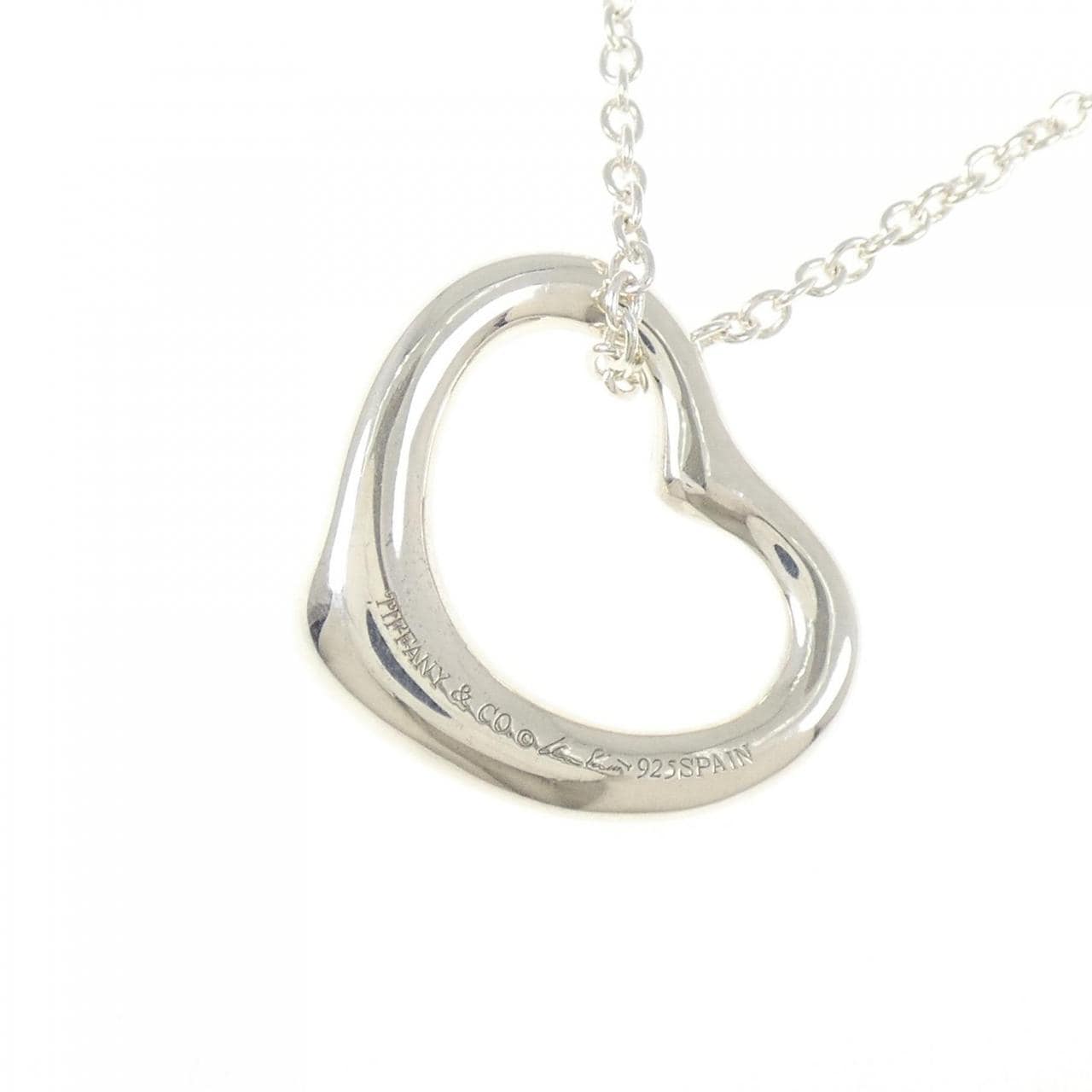 ティファニー オープンハート ネックレス