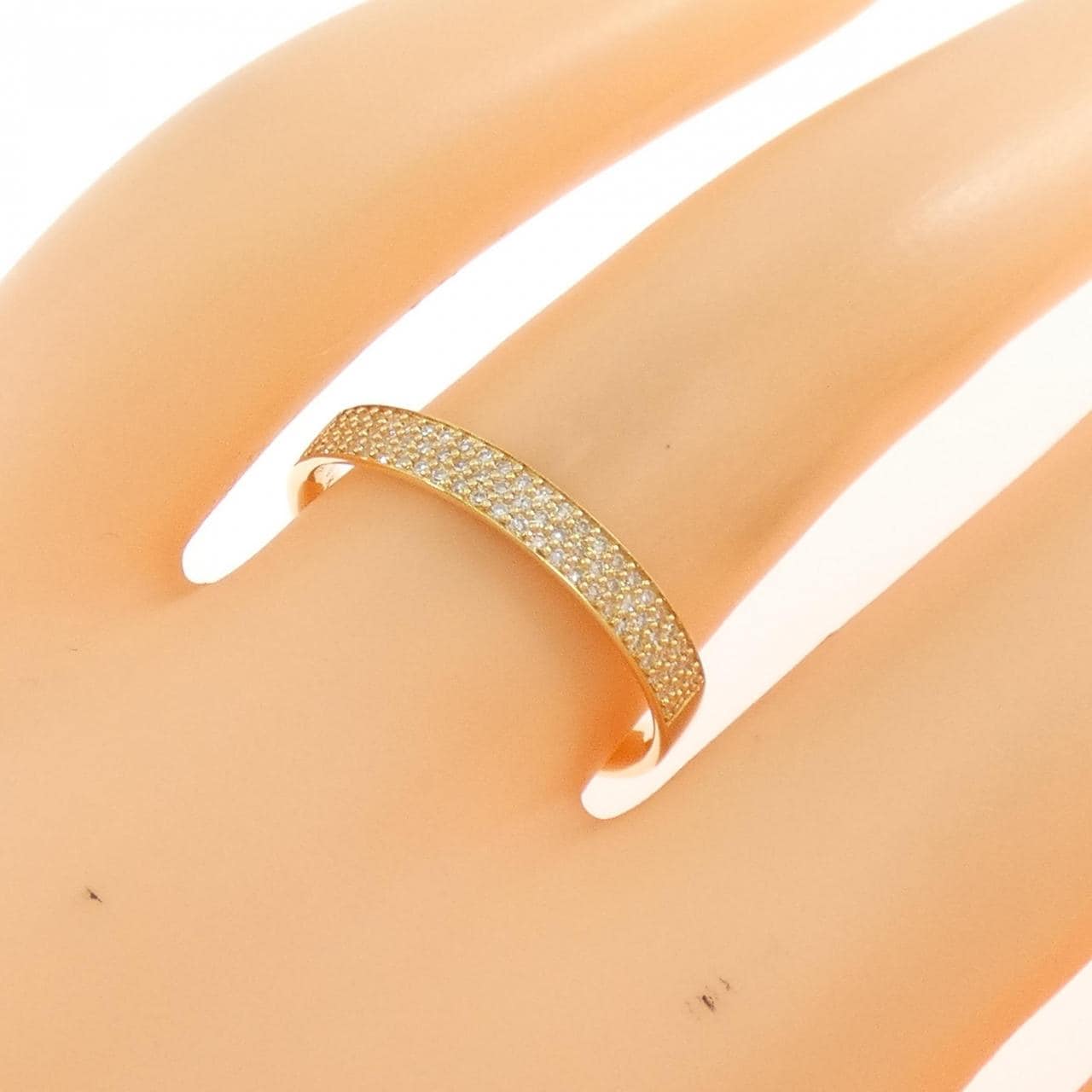 アガット ダイヤモンド リング 0.13CT